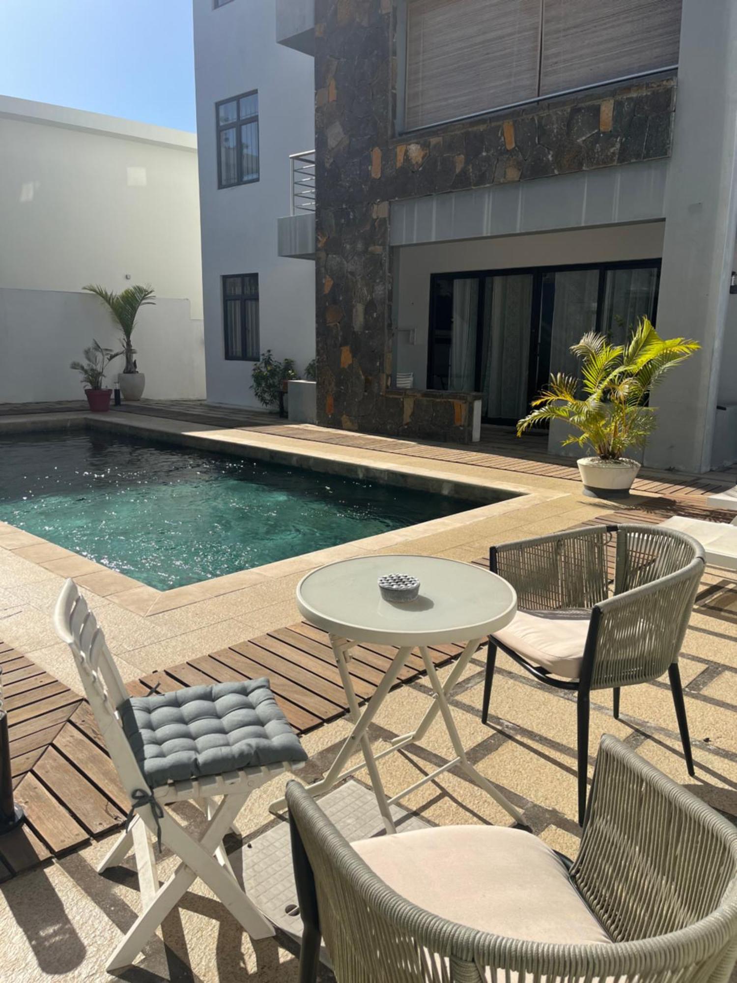 Charmant T4 Avec Vue Piscine Grand Baie Exterior foto